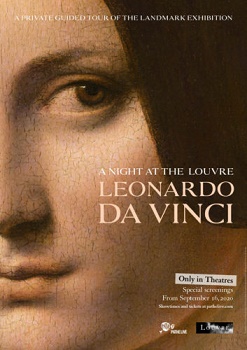 Poster for A Night at the Louvre: Leonardo da Vinci